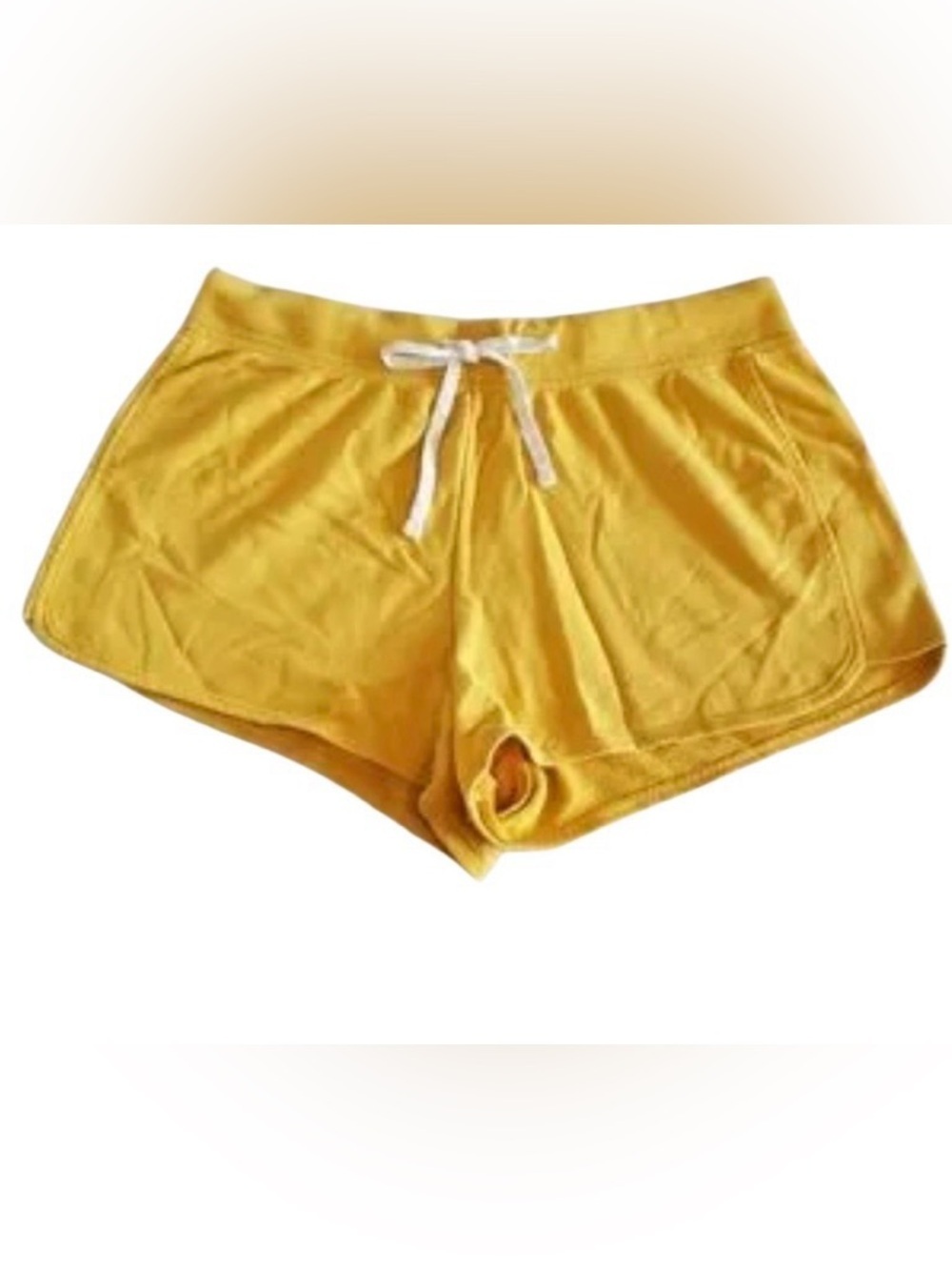 OLD NAVY- Yellow Women's Athletic Drawstring Shorts 🩳